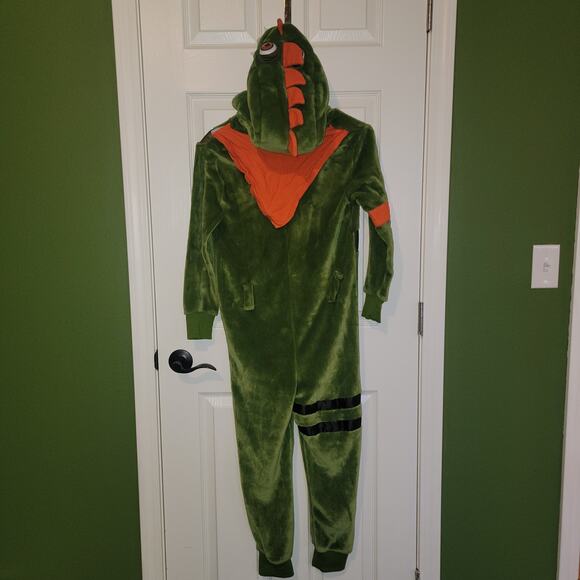 Fortnite Kids Spirit Halloween Costume - Excellent Size Kids 8-12 "Rex" - Picture 8 of 16